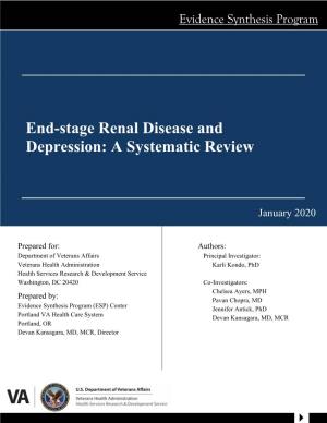 End-Stage Renal Disease and Depression: a Systematic Review