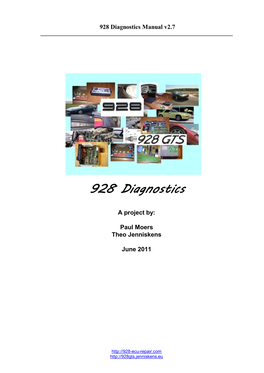928 Diagnostics Manual V2.4