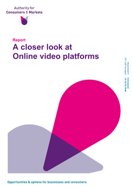 ACM a Closer Look at Online Video Platforms