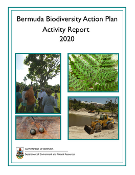 Bermuda Biodiversity Action Plan Activity Report 2020