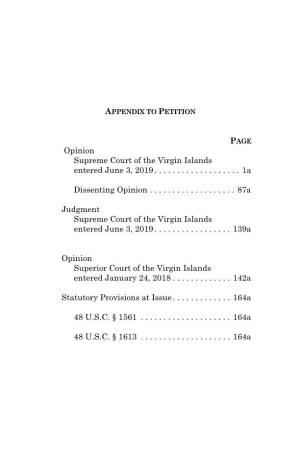 Opinion Supreme Court of the Virgin Islands Entered June 3, 2019