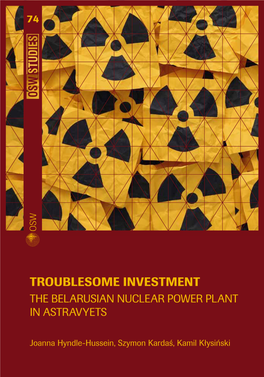 Troublesome Investment the Belarusian Nuclear Power Plant in Astravyets