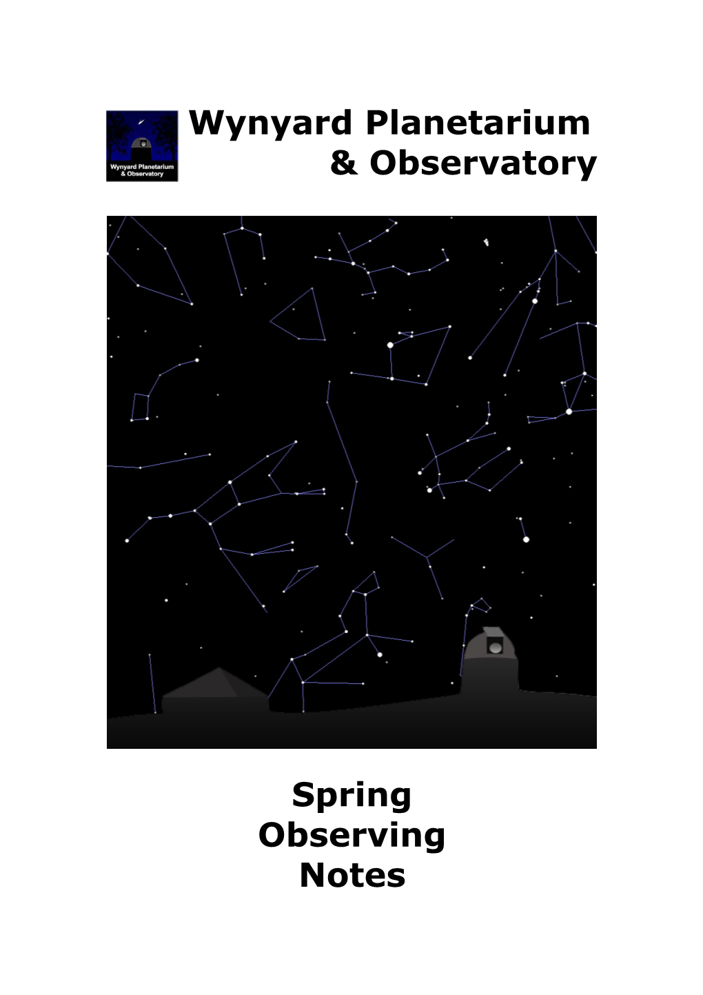 Spring Observing Notes