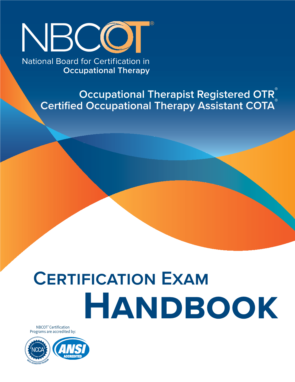 NBCOT Certification Exam Handbook