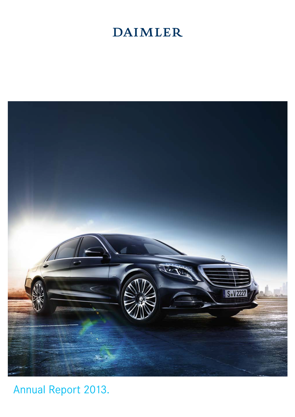 Daimler Annual Report 2013