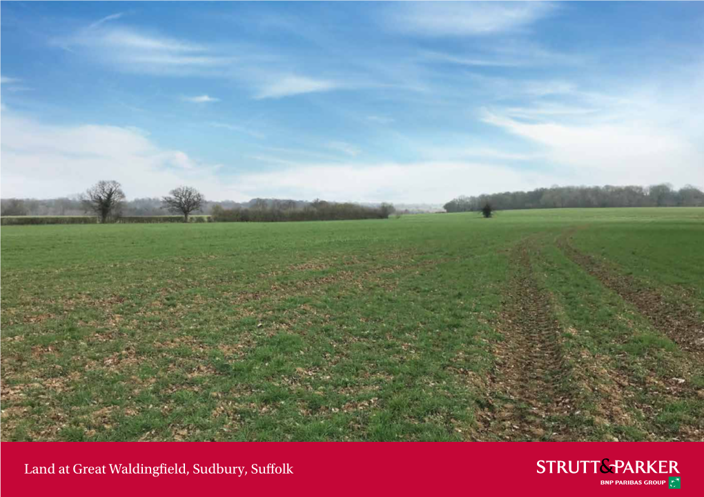 Land at Great Waldingfield, Sudbury, Suffolk 58.2M