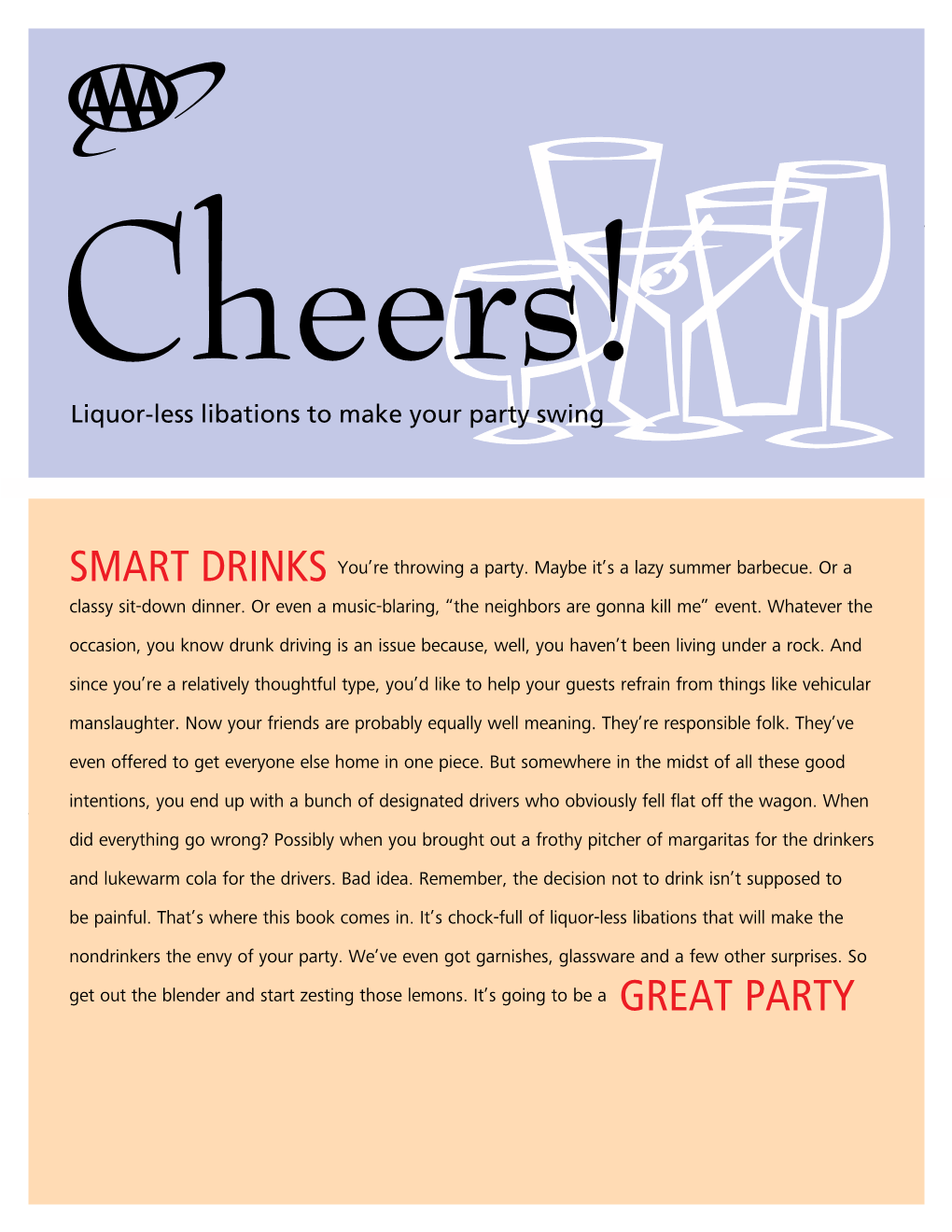 Liquor-Less Libations to Make Your Party Swing