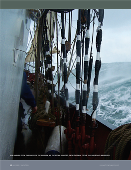 Bob Harkins Took This Photo of the Irish Sea, As the Storm Subsided, from the Deck of the Tall Ship Roald Amundsen