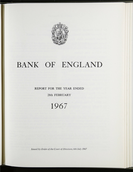 Annual Report and Accounts 1967