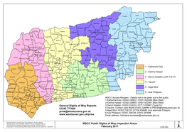 Public Rights of Way Inspection Areas