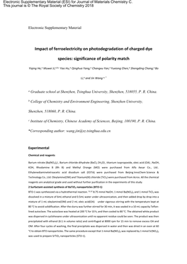 Impact of Ferroelectricity on Photodegradation of Charged Dye