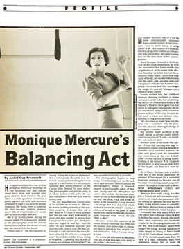Monique Mercure's