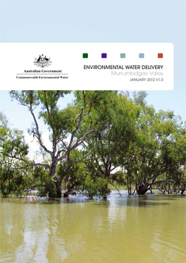 Environmental Water Delivery: Murrumbidgee Valley