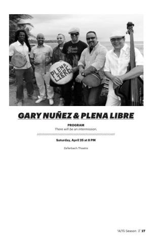 Gary Nuñez & Plena Libre