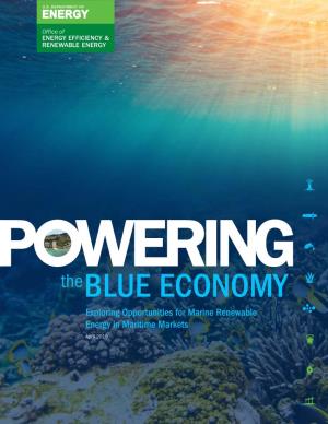 Powering the Blue Economy: Exploring Opportunities for Marine Renewable Energy in Maritime Markets