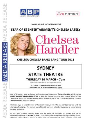Chelsea Handler Release 2011