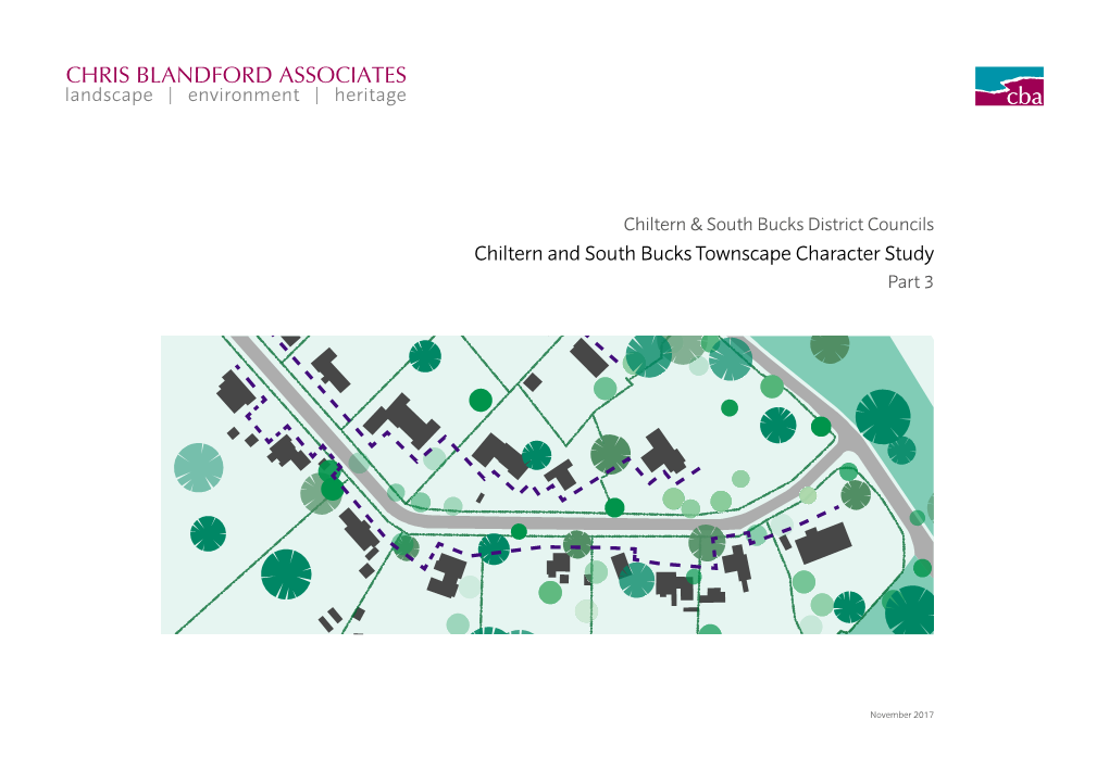 Chiltern and South Bucks Townscape Character Study Part 3