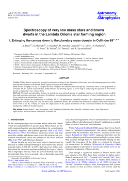 Spectroscopy of Very Low Mass Stars and Brown Dwarfs in the Lambda Orionis Star Forming Region I