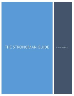 The Strongman Guide by Josh Thigpen