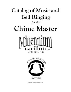 Music and Bell Ringing Catalog