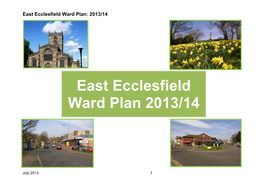 East Ecclesfield Ward Plan: 2013/14