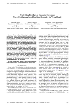 A Low-Cost Camera-Based Tracking Alternative for Virtual Reality