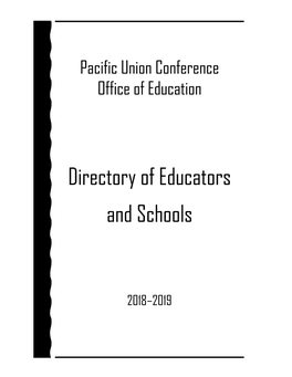 Directory of Educators and Schools