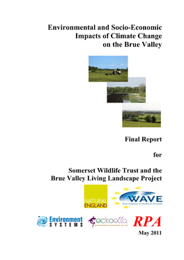 Environmental and Socio-Economic Impacts of Climate Change on the Brue Valley