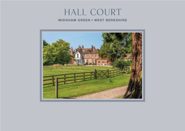 HALL COURT A4 12Pp.Indd