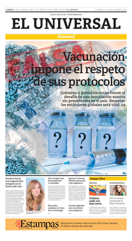 El Universal Semanal 14 Mayo 2021.Pdf