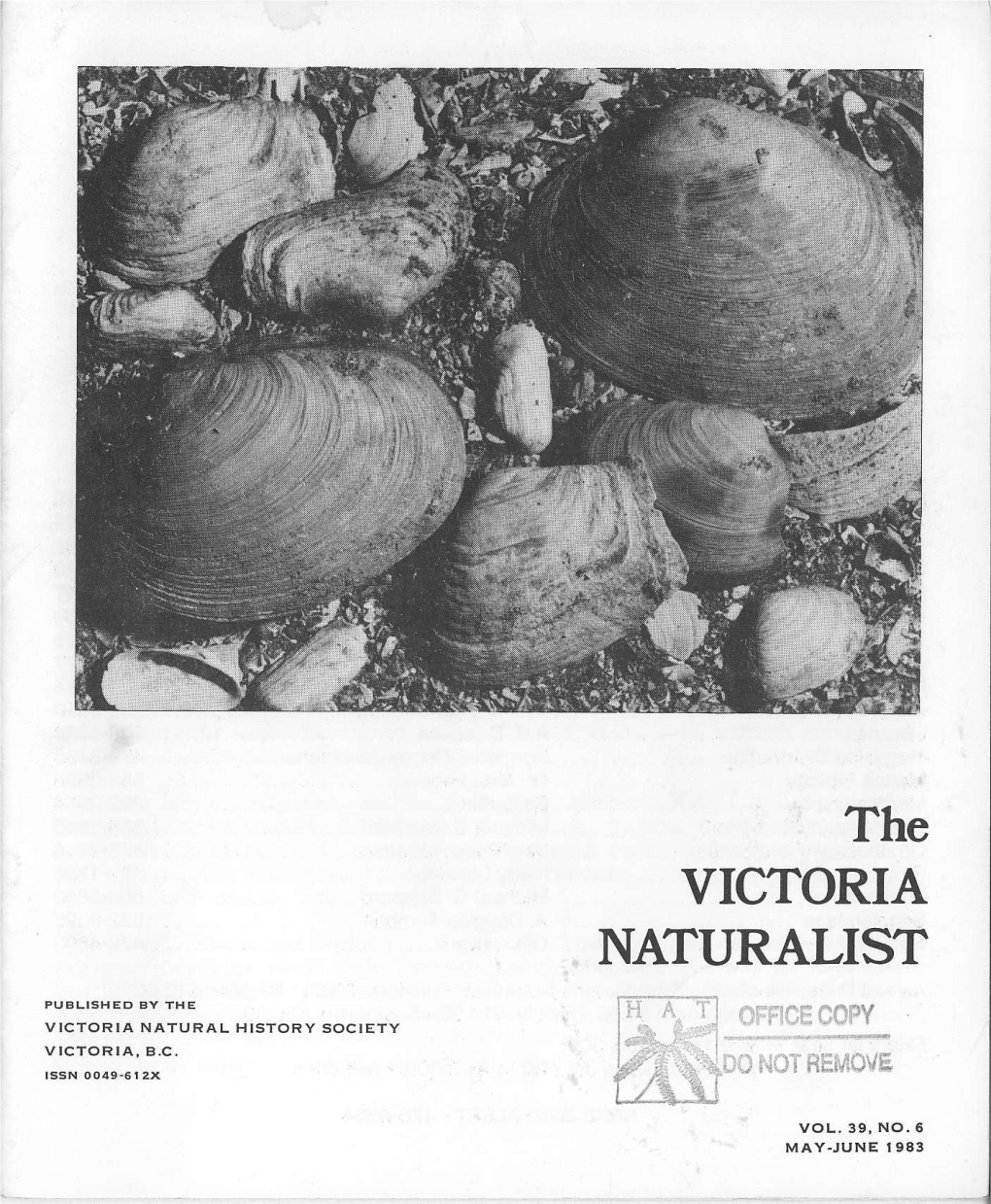 The VICTORIA NATURALIST