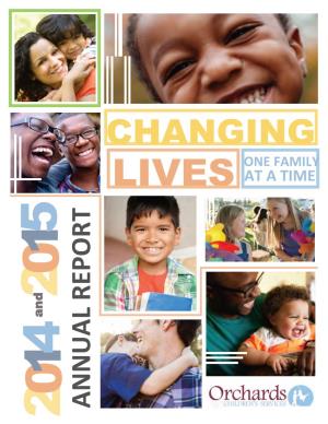 CHANGING LIVES ONE FAMILY at a TIME Strategically Planning, Transitioning For