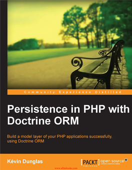 Persistence in PHP with Doctrine ORM