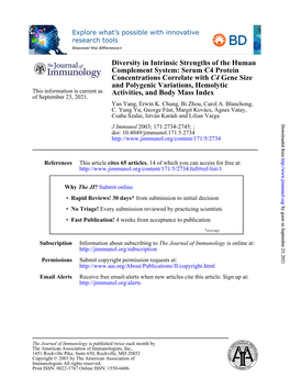 Activities, and Body Mass Index and Polygenic Variations, Hemolytic