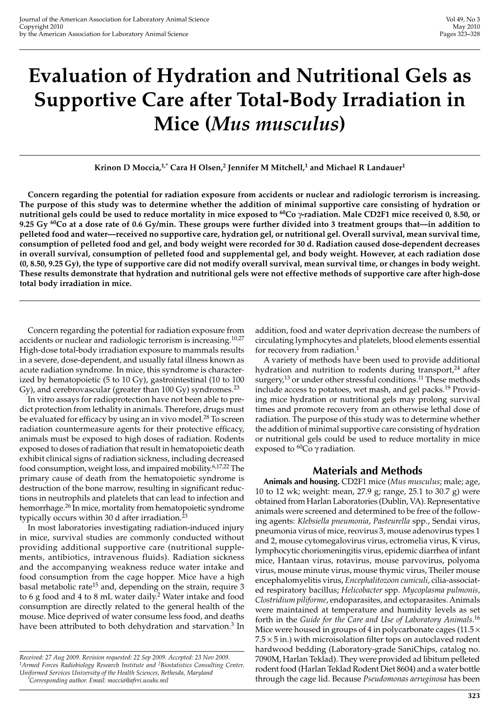 <I>Mus Musculus