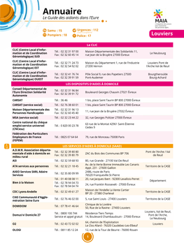 Annuaire Le Guide Des Aidants Dans L’Eure