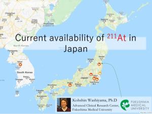 Current Availability of 211At in Japan