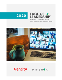 Inclusive Leadership Forum Event Summary and Resource Guide INTRODUCTION from VANCITY