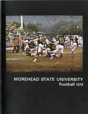 Morehead State University Football 1979