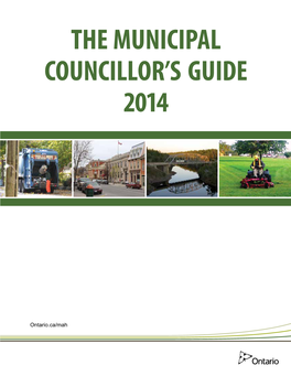 The Municipal Councillor's Guide 2014