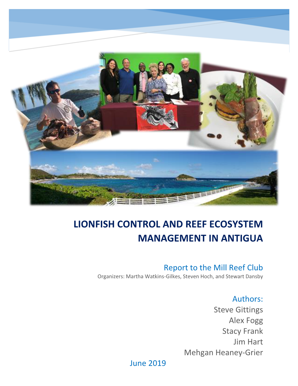 Lionfish Control and Reef Ecosystem Management in Antigua