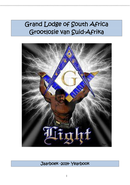 Grand Lodge of South Africa Grootlosie Van Suid-Afrika