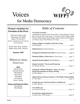 Voices for Media Democracy