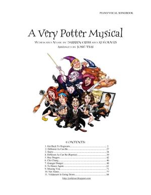 A Very Potter Musical Songbook