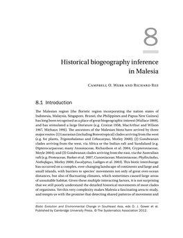 Historical Biogeography Inference in Malesia 193