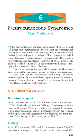 Neurocutaneous Syndromes Maria A
