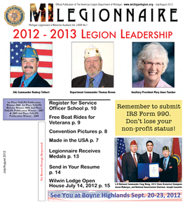 2013 Legion Leadership