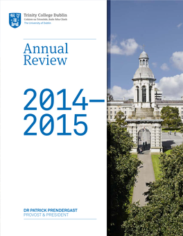 Annual Review 2014–2015 PB | 01 Contents