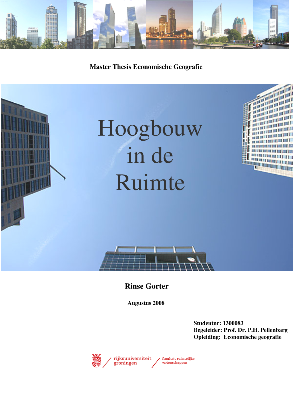 Hoogbouw in De Ruimte