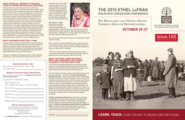 THE 2015 ETHEL Lefrak